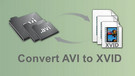 Convert AVI to XVID
