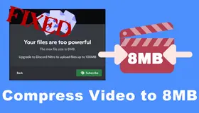 Compress Video to 8MB