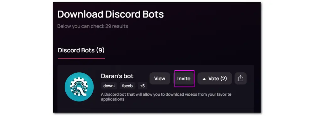 Discord Video Downloader Bot