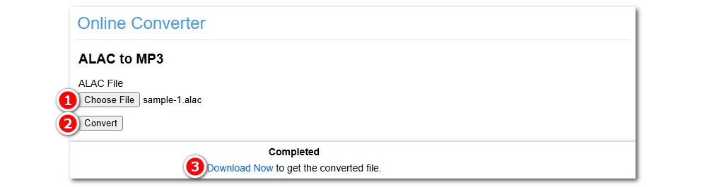 Convert ALAC to MP3 Online