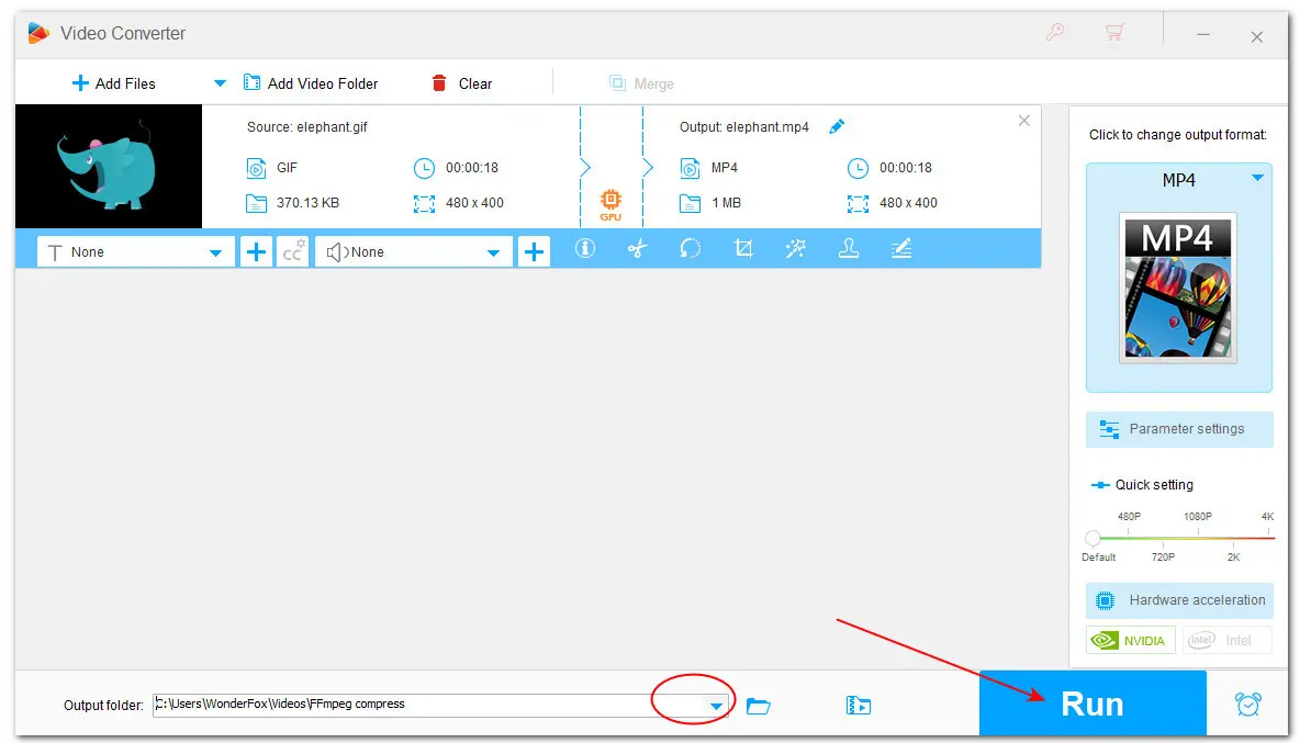 Output APNG File to MP4