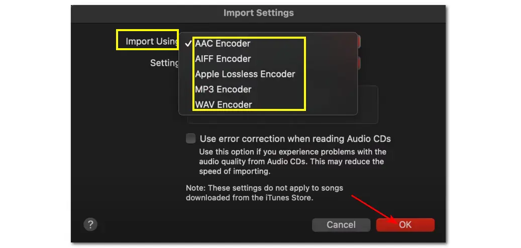 Choose the Output Format