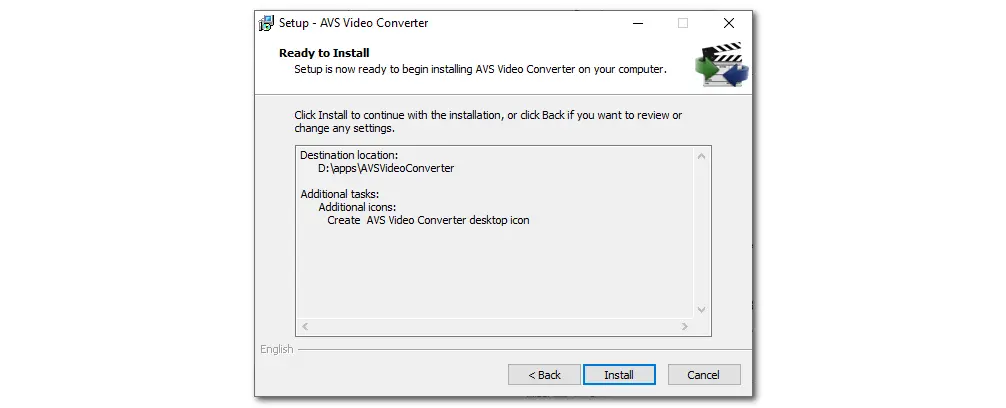 Install AVS Video Converter