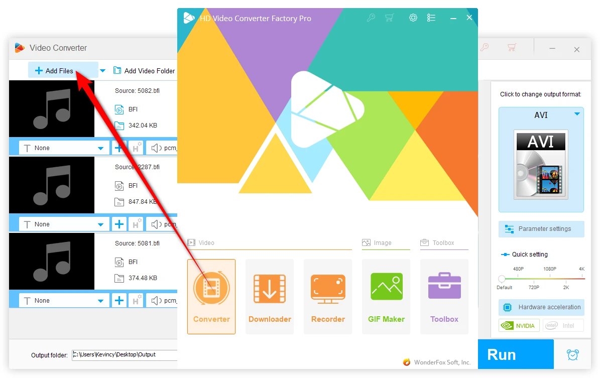 BFI Converter Download and Add BFI Files