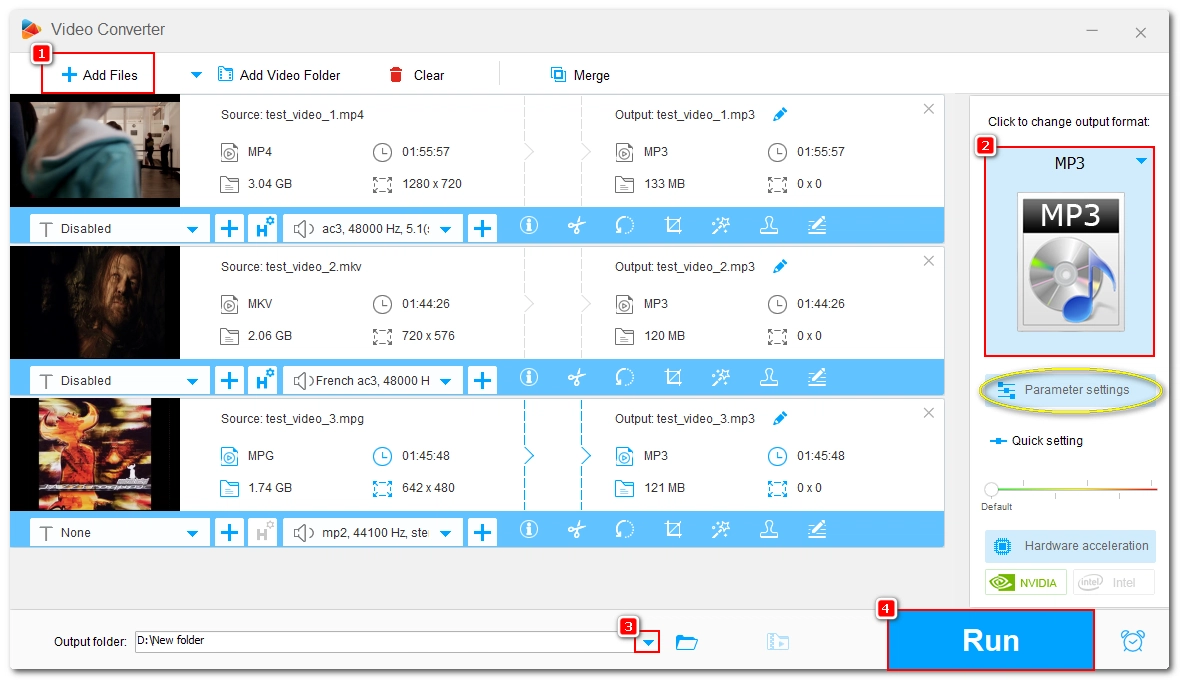 Convert MP4 to MP3 with WonderFox