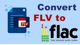 Convert FLV to FLAC