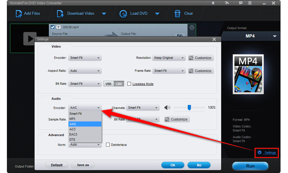 Configure Audio Settings