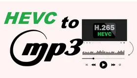 Convert HEVC to MP3