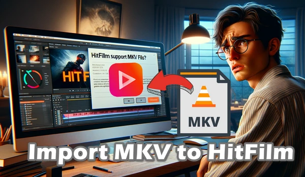 Import MKV to HitFilm