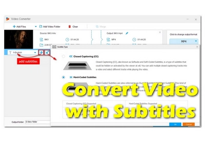 Convert Video with Subtitles