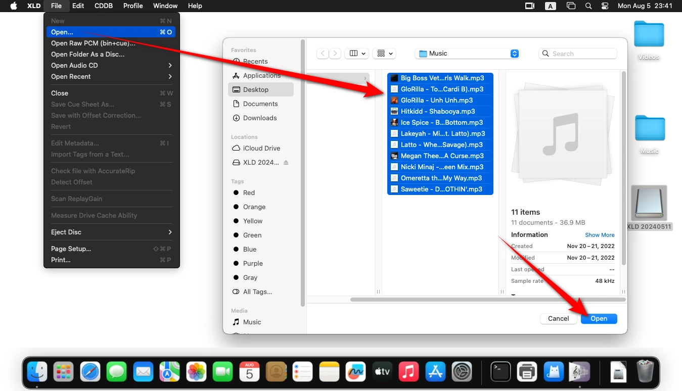 Convert MP3 to PCM Using XLD