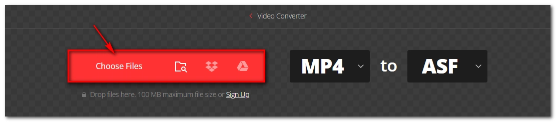 Upload MP4 File