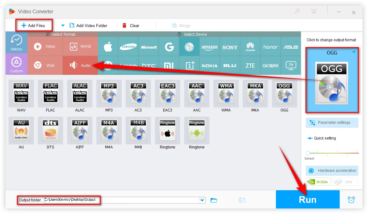 Converting between Ogg Vorbis and MP3