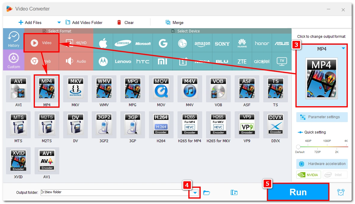 Convert STR to MP4 and More Formats