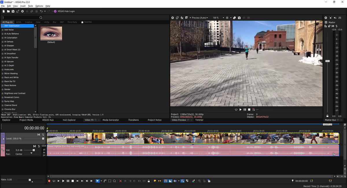 Edit Video in Vegas Pro