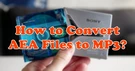 Convert AEA to MP3