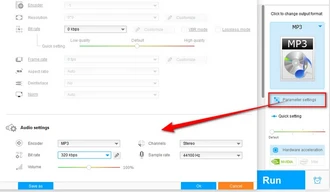 Modify MP3 Parameters