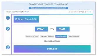 WAV to M4R Converter Free