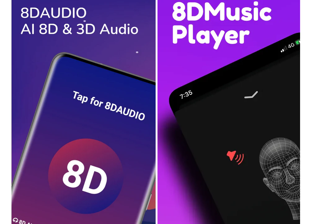 8D Music Player and Converter