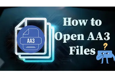 How to Open AA3 File