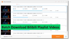 Download Bilibili Playlist