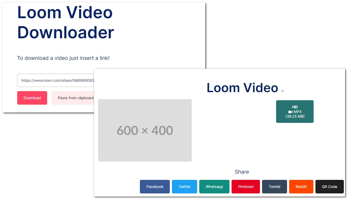 Download Loom Videos Online