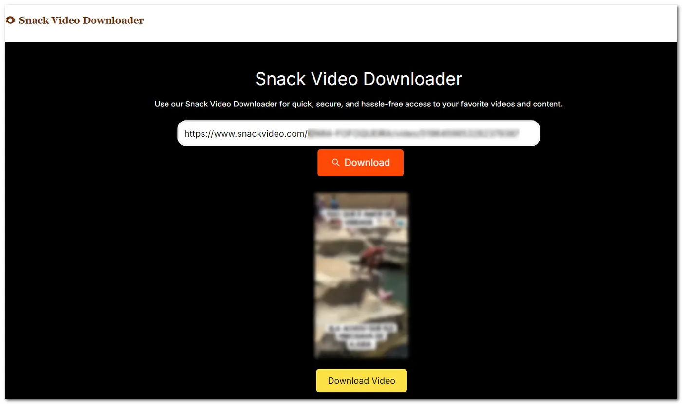 Snackdownloader