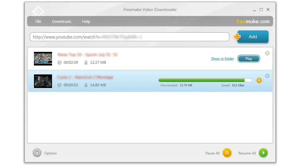 Freemake Video Downloader