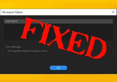 Fix The Importer Reported a Generic Error