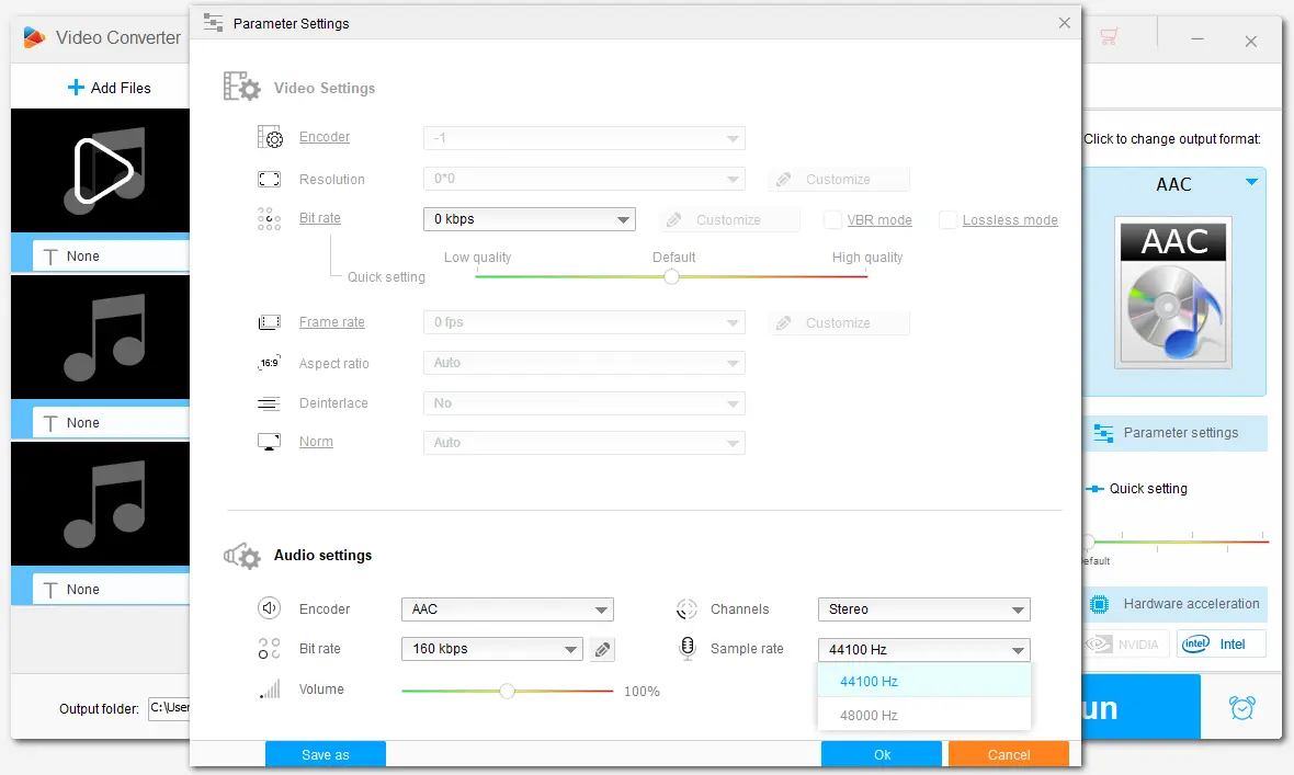 Change File Sample Rate