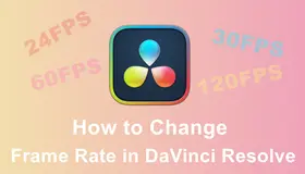 Change Frame Rate DaVinci Resolve