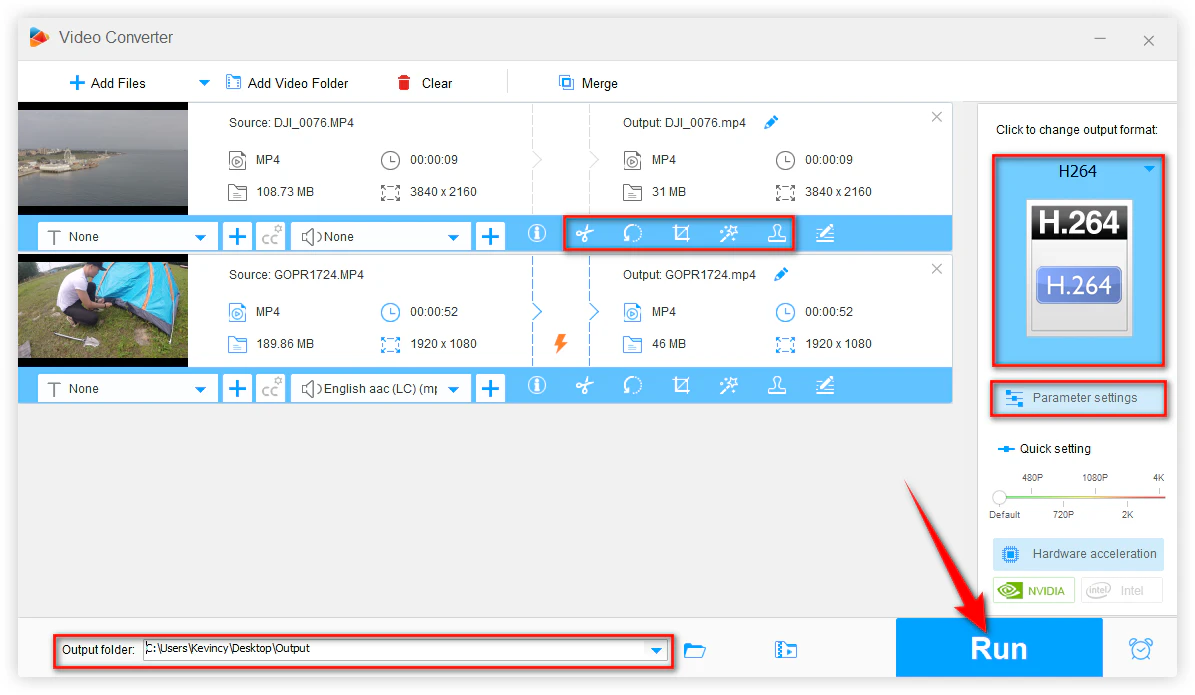 Process Video Files to Clipchamp Compatible Format