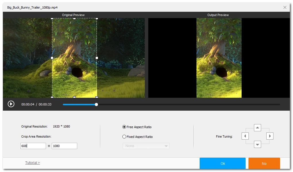 Quick Steps to Crop Video on Windows