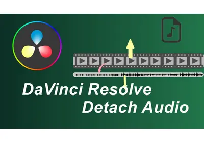 DaVinci Resolve Detach Audio