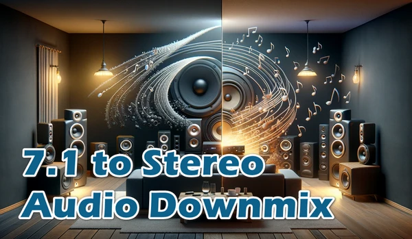 7.1 to Stereo Downmix