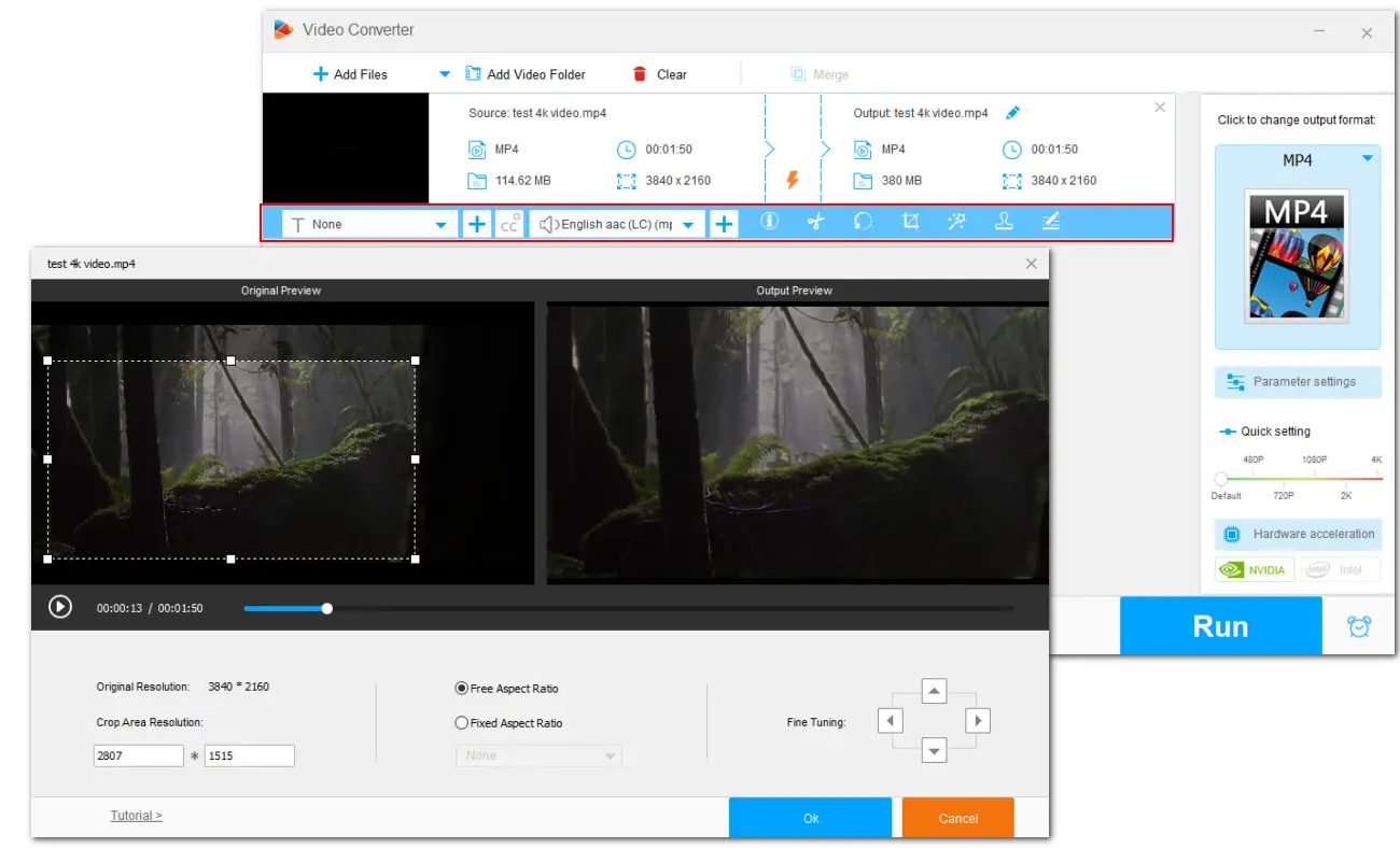 Screenshot of Free HD Video Converter Factory