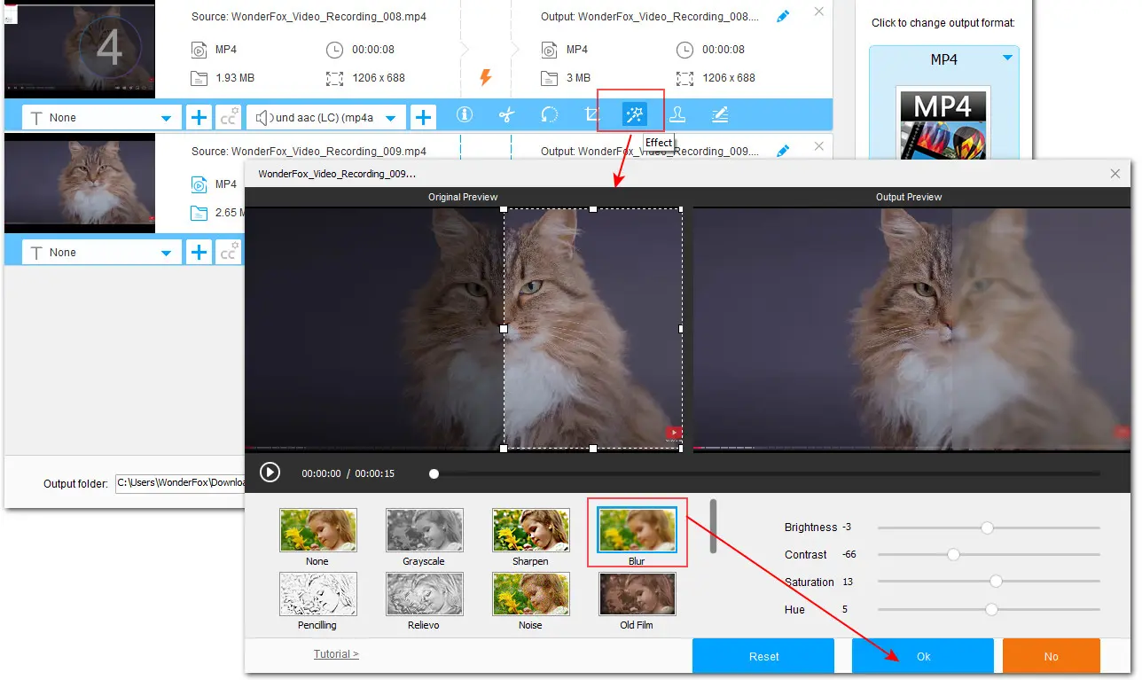 How to Blur a Screen Recording in WonderFox