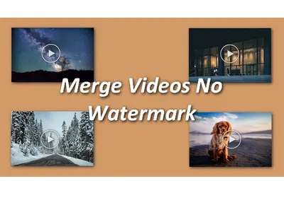 Merge Video without Watermark