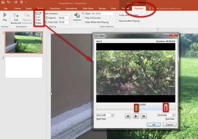 How to Trim a Video in PowerPoint