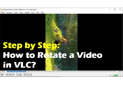 Rotate a Video in VLC