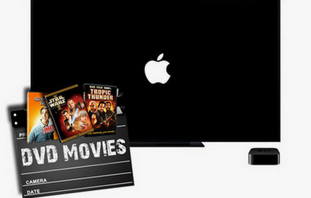 Play DVDs on Apple TV