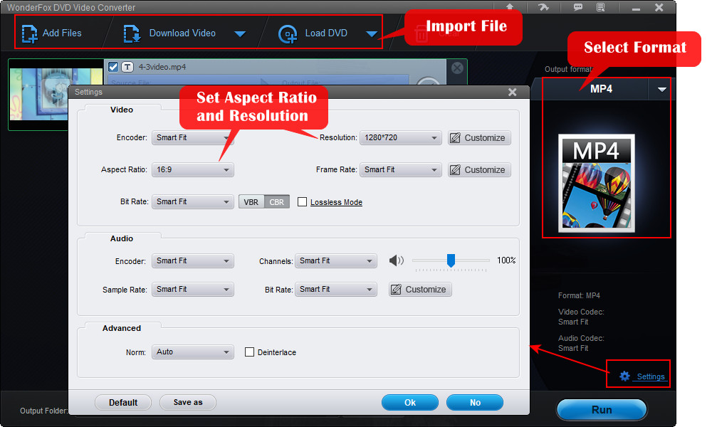 Change Video Aspect Ratio