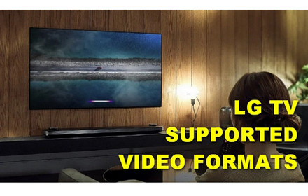 LG TV Video Format