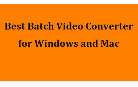 Batch Video Converter