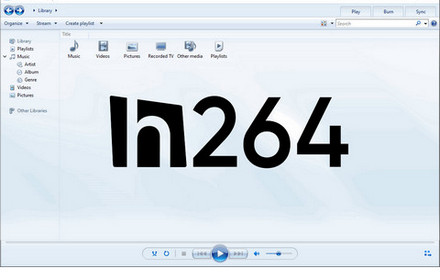 H.264 Codec in Windows Media Player