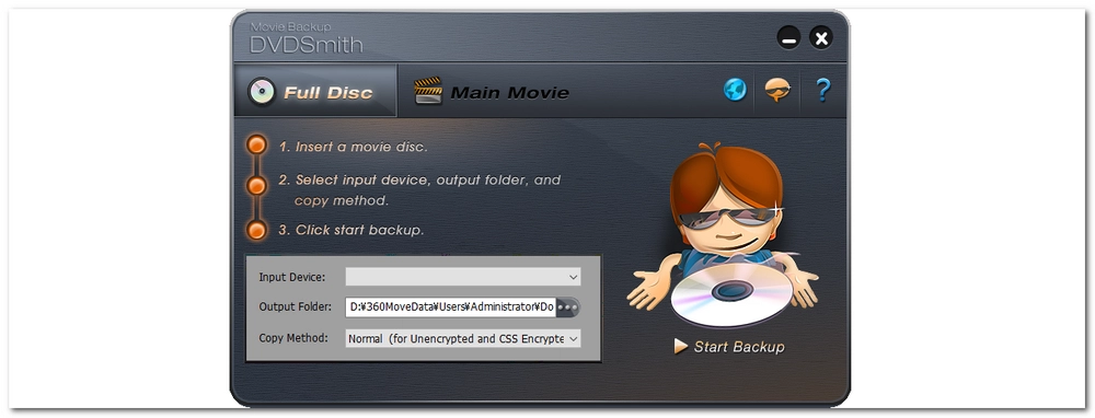 DVDコピーガード解除フリーソフト窓の杜 DVDSmith