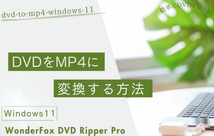 Windows11でDVDをMP4に変換