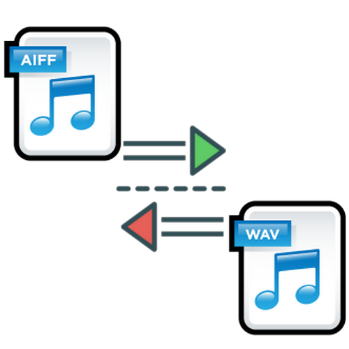 AIFFをWAVに変換