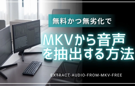 MKVから音声を抽出