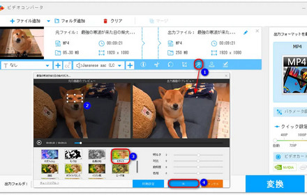 Windows10で動画にモザイクをかける